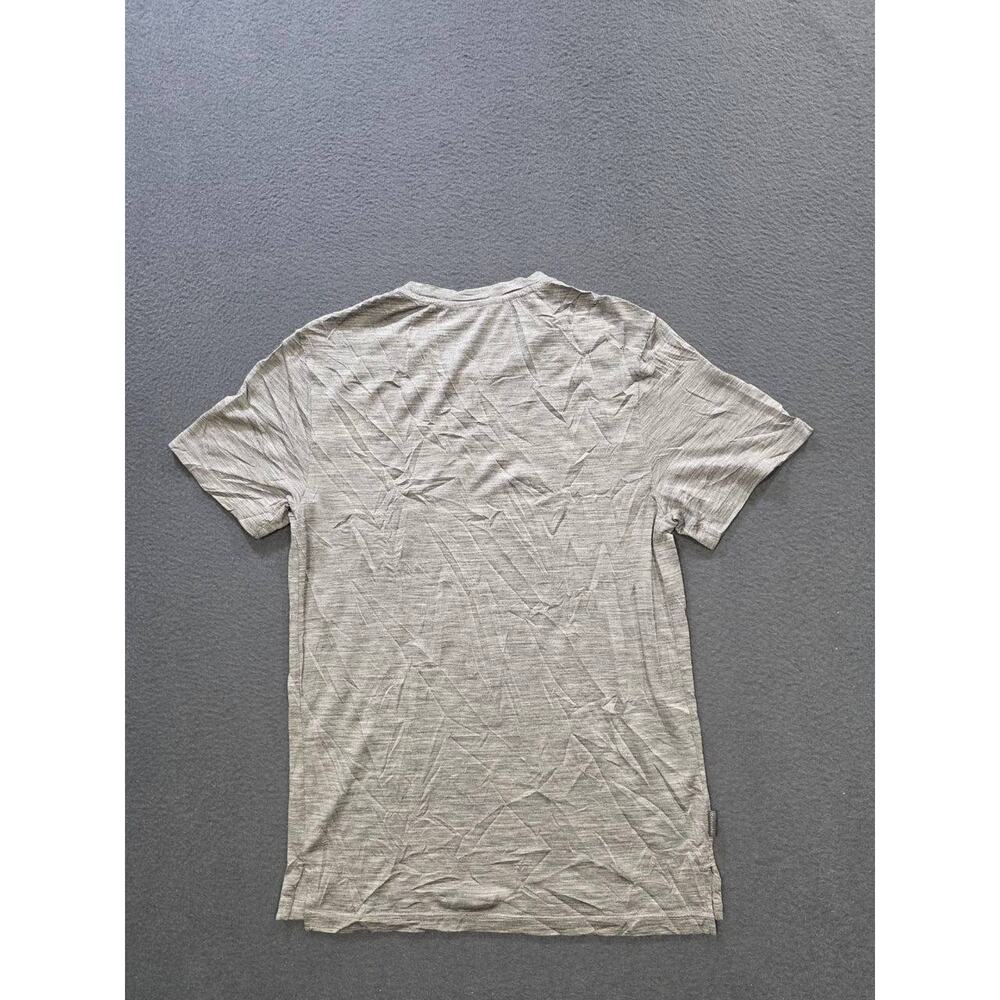 Icebreaker Cool Lite merino wool t-Shirt Gray Men’s Size X-Small A011296 - Picture 7 of 8